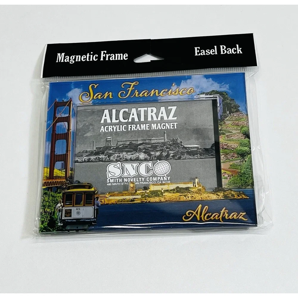 NEW San Francisco Alcatraz Photo Frame for 4